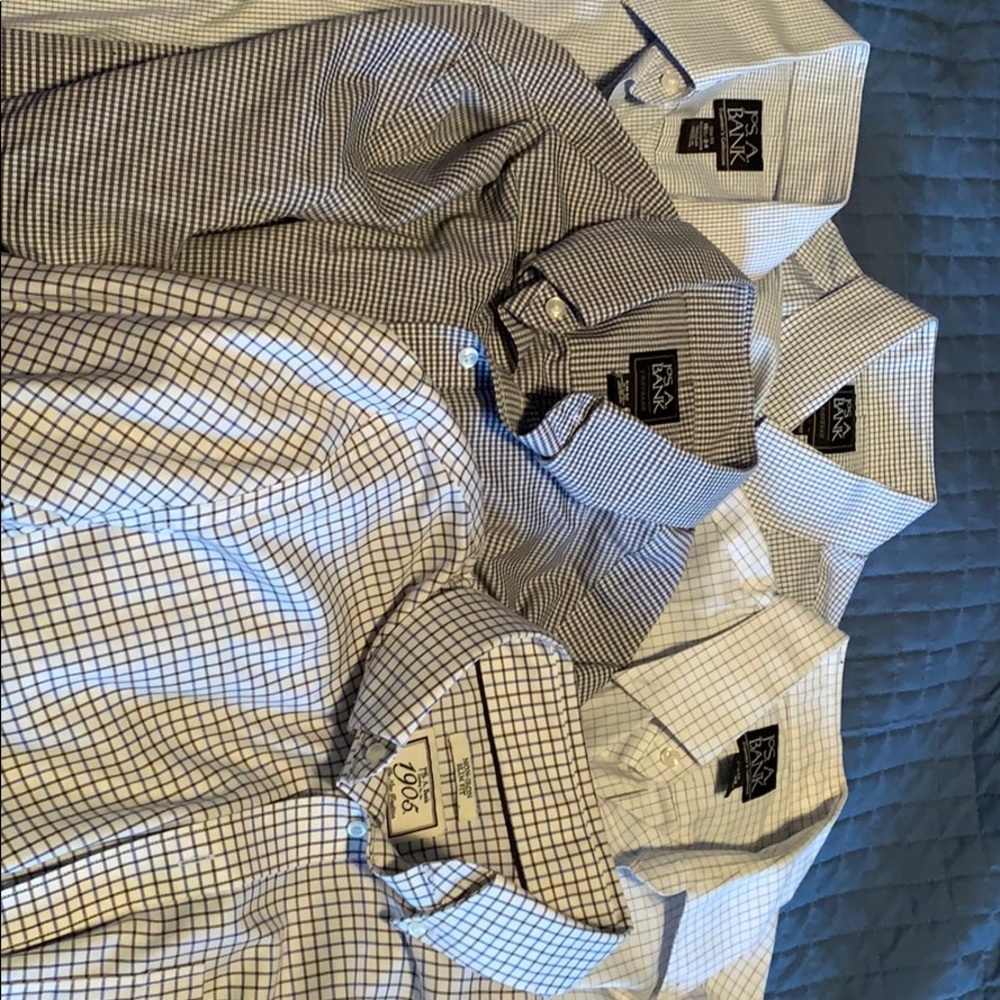 Jos A Bank Men’s Traveler Dress Shirts (Slim Fit)